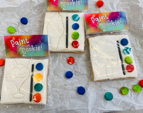 PYO ( Paint Your Own ) Cookies It’s a cookie and an activity